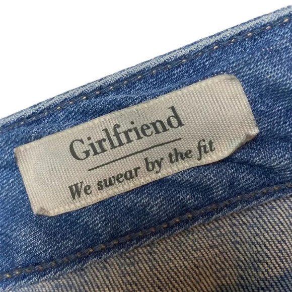 Torrid Girlfriend Distressed Light Wash  Jeans 20R - Picture 10 of 12